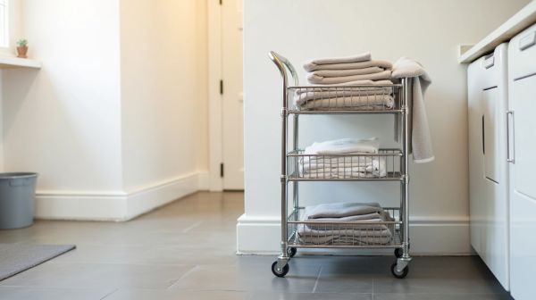 Optimisez la manutention avec un chariot à linge de blanchisserie